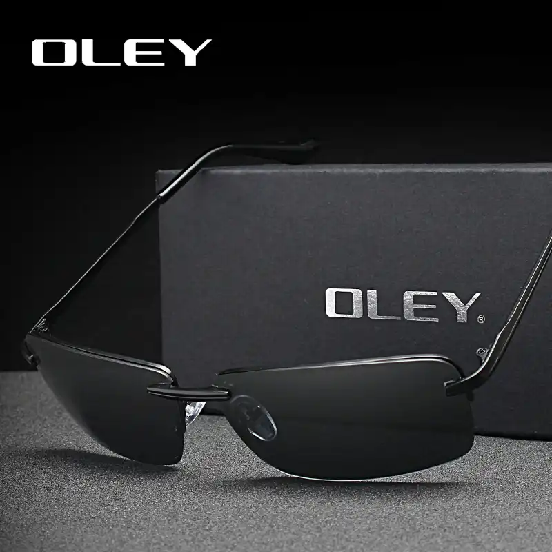 frameless polarized sunglasses