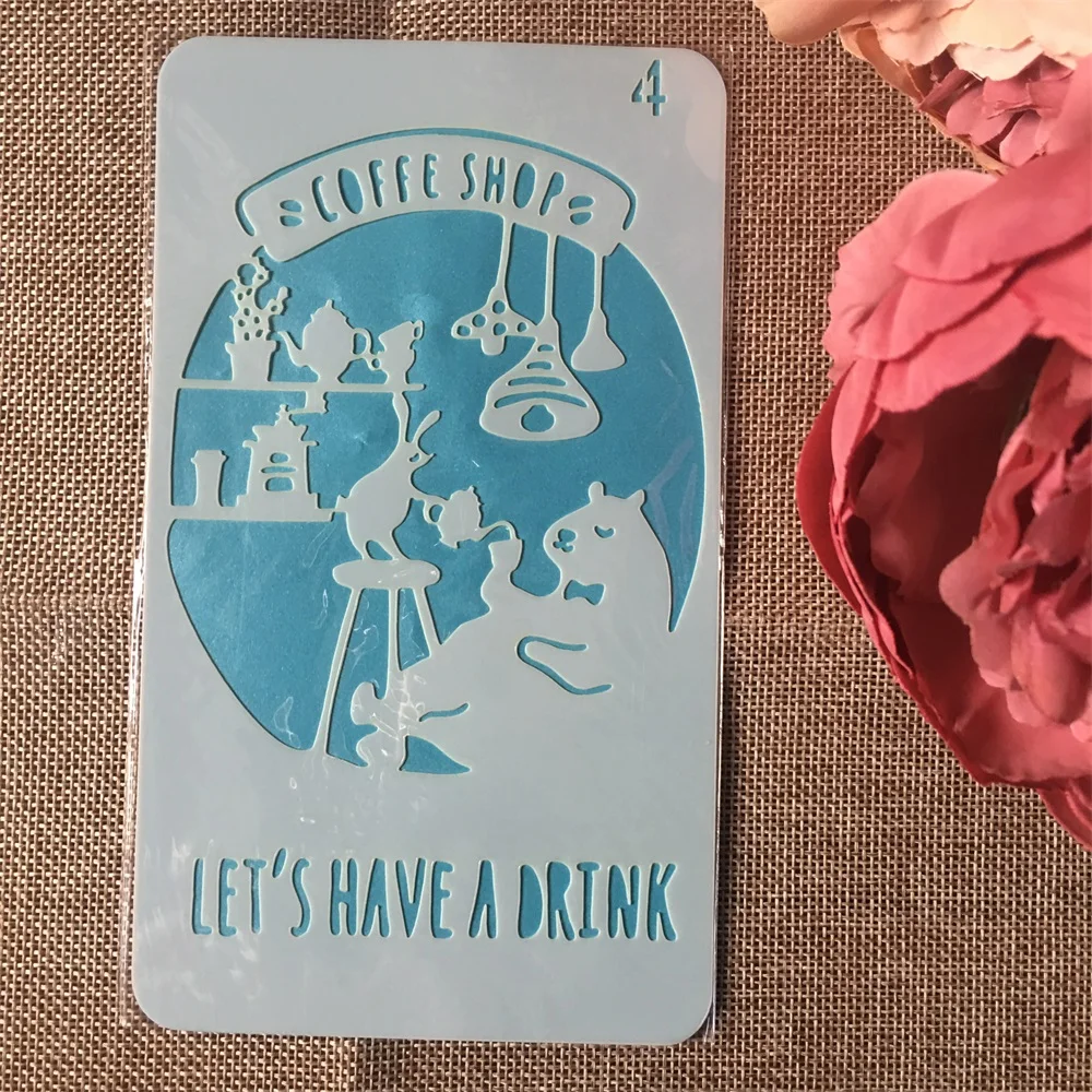 1Pcs 4x7inch Drink Bear DIY Layering Stencils Painting Scrapbook Coloring Embossing Album Decorative Card Template
1Pcs 4x7inch Drink Bear DIY Layering Stencils Painting Scrapbook Coloring Embossing Album Decorative Card Template
