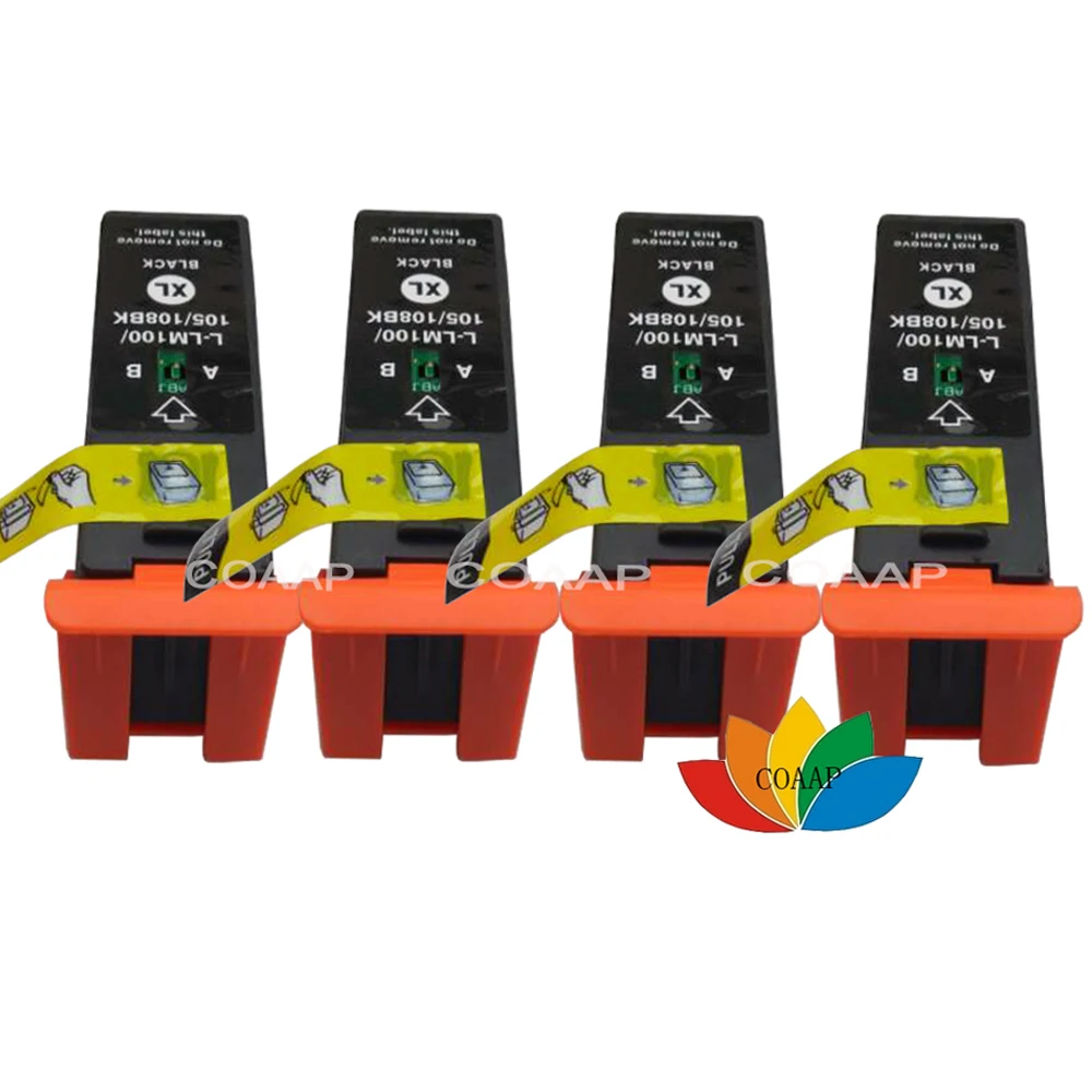 4 Compatible Black Ink Cartridge 100XL for Lexmark S301 815 S505 S605 Pro901 Pro905 Pro205 Pro705
4 Compatible Black Ink Cartridge 100XL for Lexmark S301 815 S505 S605 Pro901 Pro905 Pro205 Pro705