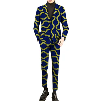 New fashion African clothes men's suits dashiki man printed pant suits for wedding nigerian formal traditional clothing
New fashion African clothes men's suits dashiki man printed pant suits for wedding nigerian formal traditional clothing