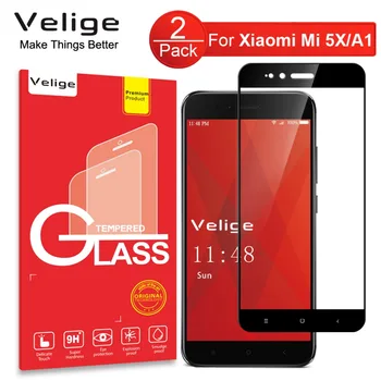 2 Pack Velige Tempered Glass Screen Protector For Xiaomi Mi A1 5X Mi5X M5X 5 X Xiomi 5X A1 Full Cover Scratch Proof Glass Flim
2 Pack Velige Tempered Glass Screen Protector For Xiaomi Mi A1 5X Mi5X M5X 5 X Xiomi 5X A1 Full Cover Scratch Proof Glass Flim