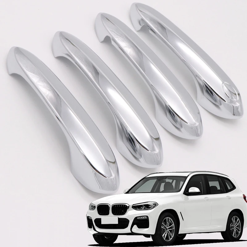 Exterior Accessories Side Door Handle Cover Decorative Trim ABS Chrome 4pcs For BMW X3 G01 2018 car styling
Exterior Accessories Side Door Handle Cover Decorative Trim ABS Chrome 4pcs For BMW X3 G01 2018 car styling