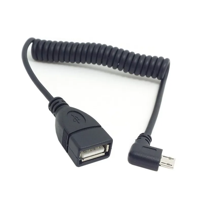 90 градусов левый Угловой Micro USB 5Pin OTG разъем для USB Женский удлинитель растягивающийся 1.0m кабель адаптер
90 градусов левый Угловой Micro USB 5Pin OTG разъем для USB Женский удлинитель растягивающийся 1.0m кабель адаптер