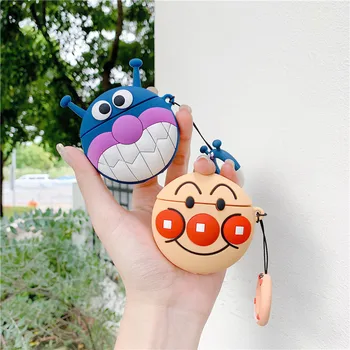 3D Cute Cartoon Anpanman Baikinman Headphone Cases For Apple Bluetooth Earphone Airpods 1 2 Silicone Protective Sleeve Cover
3D Cute Cartoon Anpanman Baikinman Headphone Cases For Apple Bluetooth Earphone Airpods 1 2 Silicone Protective Sleeve Cover
