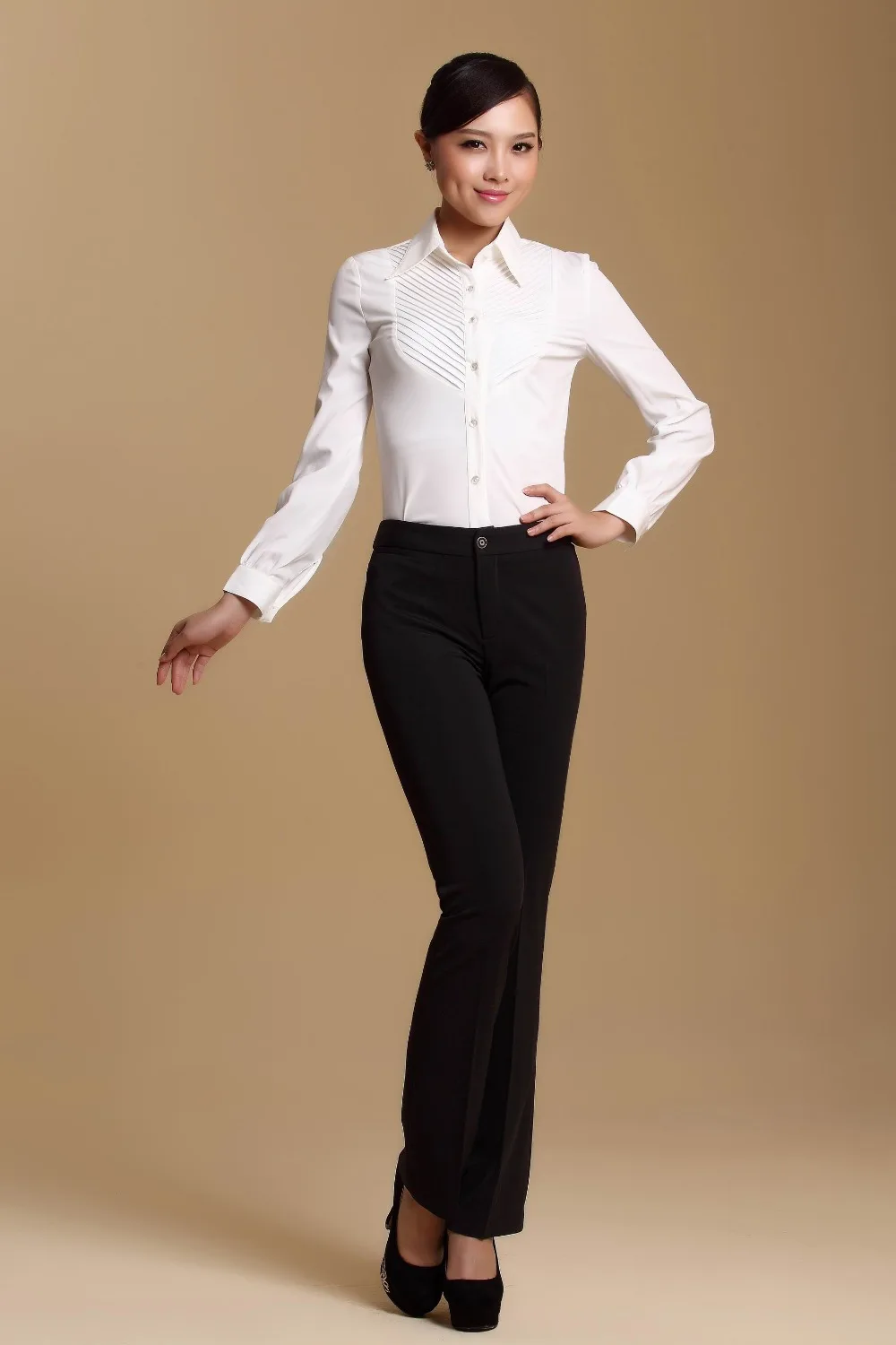 shirts to wear with black dress pants
