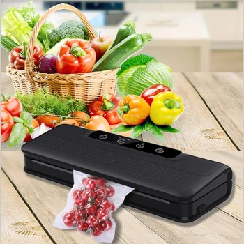 220V/110V Household Food Vacuum Sealer Packaging Machine Film Sealer Vacuum Packer Including 15Pcs Vacuum Bags
220V/110V Household Food Vacuum Sealer Packaging Machine Film Sealer Vacuum Packer Including 15Pcs Vacuum Bags