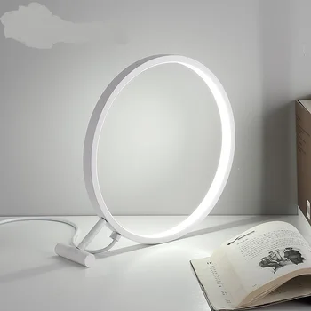 Round LED Desk Light Fashion Creative Magnifier Iron Bed Bedroom Office Learning Lighting
Round LED Desk Light Fashion Creative Magnifier Iron Bed Bedroom Office Learning Lighting