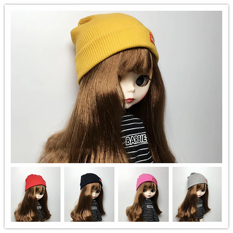 Fashion Candy color Doll Hat For Blyth Hat Knit for blyth 1/6 Doll Clothes Accessories
Fashion Candy color Doll Hat For Blyth Hat Knit for blyth 1/6 Doll Clothes Accessories