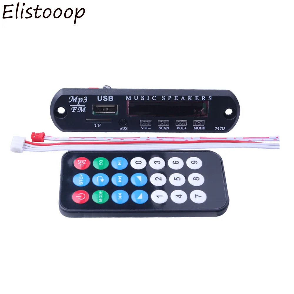 Elistooop 12V MP3 Decoder Board Hitam Remote SD MP3 Player Remote Control Module FM Usb 2.0 3.5 mm Jack Connector
Elistooop 12V MP3 Decoder Board Hitam Remote SD MP3 Player Remote Control Module FM Usb 2.0 3.5 mm Jack Connector