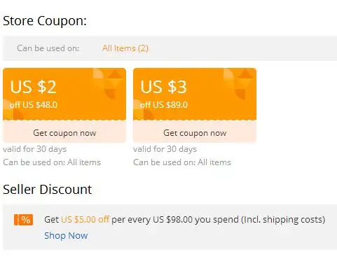 coupon