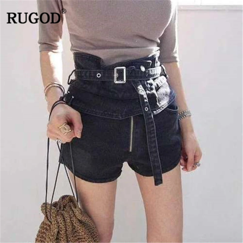 RUGOD 2018 Newest Hot Sell Women Personalized Denim Shorts Fashion High Waist Raw-Cut High Waist Female Bottom Short Jeans Femme
RUGOD 2018 Newest Hot Sell Women Personalized Denim Shorts Fashion High Waist Raw-Cut High Waist Female Bottom Short Jeans Femme