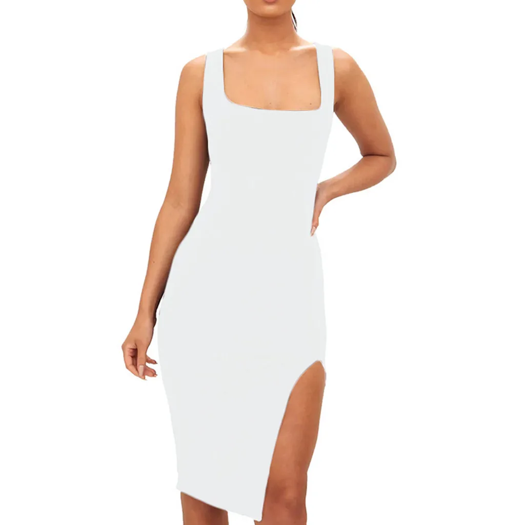 SAGACE Fashion Women dress 2019 sexy solid color Sleeveless Open Fork Strap Bodycon Long Sling Dress Party Dress Female Summer
SAGACE Fashion Women dress 2019 sexy solid color Sleeveless Open Fork Strap Bodycon Long Sling Dress Party Dress Female Summer