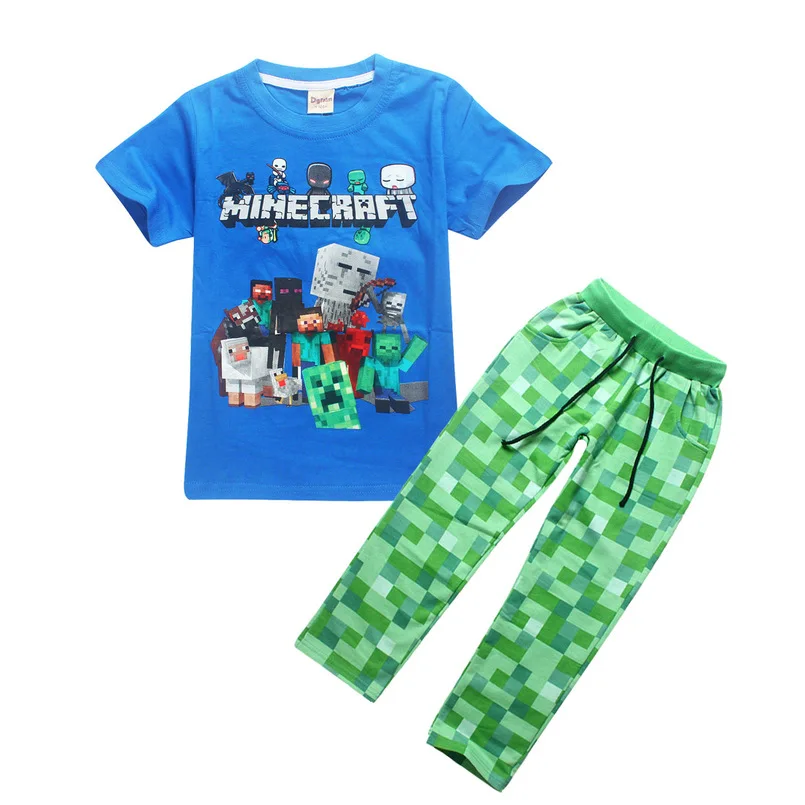 Minecraft Summer Children's Boys Clothes 2018 Set Children's 2 Piece Short Sleeve T-Shirt Set Pants Children's Clothes Set
Minecraft Summer Children's Boys Clothes 2018 Set Children's 2 Piece Short Sleeve T-Shirt Set Pants Children's Clothes Set