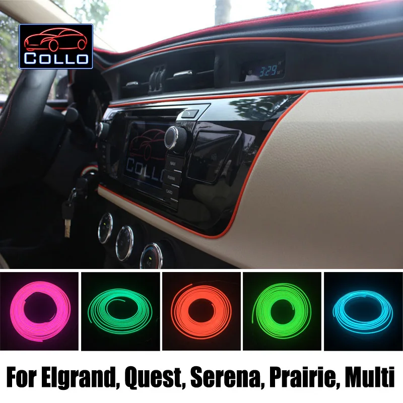 9M EL Wire For Nissan Elgrand /Quest / Serena / Prairie / Multi / Prairie Liberty / Car Decoration Cold Light Atmosphere Lamp
9M EL Wire For Nissan Elgrand /Quest / Serena / Prairie / Multi / Prairie Liberty / Car Decoration Cold Light Atmosphere Lamp