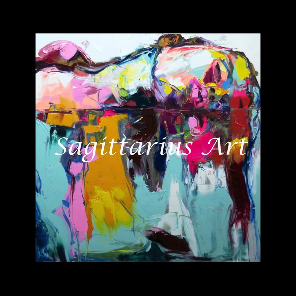 Hand Painted Francoise Nielly Designers Cool Face High quality Palette knife Abstract Oil Painting Canvas Home Fine Art artwork
Hand Painted Francoise Nielly Designers Cool Face High quality Palette knife Abstract Oil Painting Canvas Home Fine Art artwork