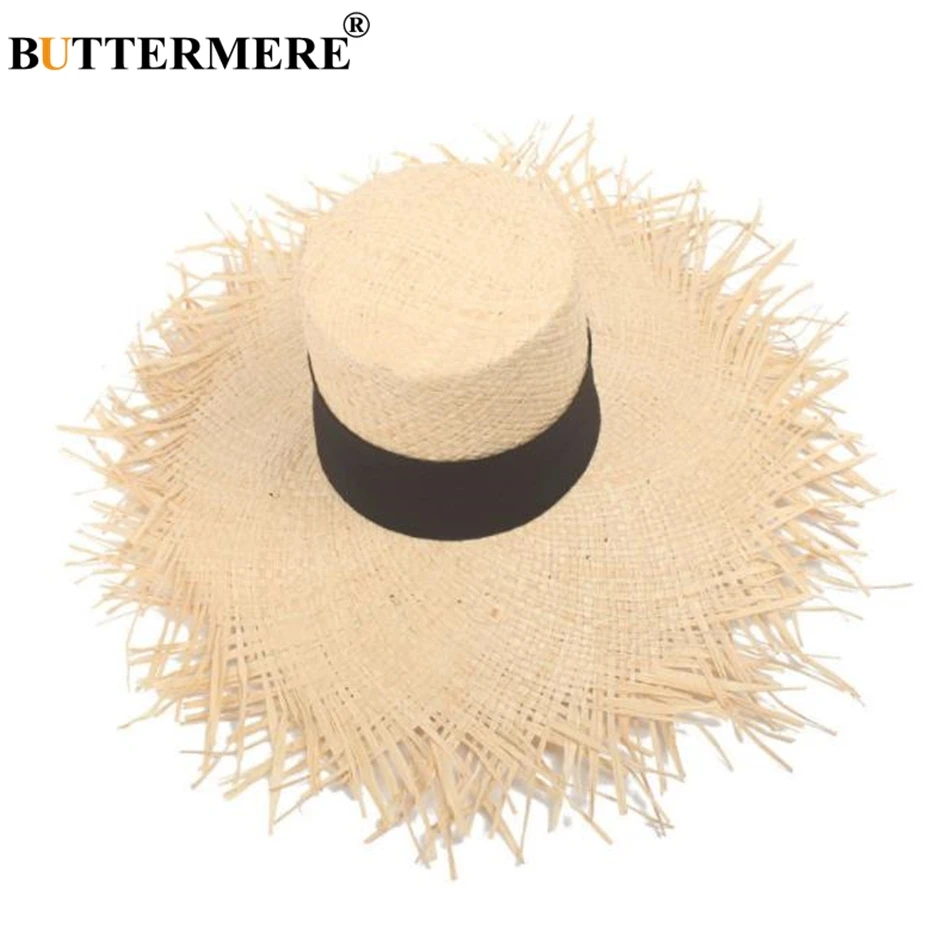 BUTTERMERE Sun Hat Women Summer Ladies Beige Top Raffia Hat Female Wide Brim Designer Brand 2020 New Arrival Straw Fashion Hat
BUTTERMERE Sun Hat Women Summer Ladies Beige Top Raffia Hat Female Wide Brim Designer Brand 2020 New Arrival Straw Fashion Hat