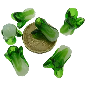 6pcs Glass Green Cabbage Loose Spacer Beads for Jewelry Making DIY Earring Bracelet
6pcs Glass Green Cabbage Loose Spacer Beads for Jewelry Making DIY Earring Bracelet