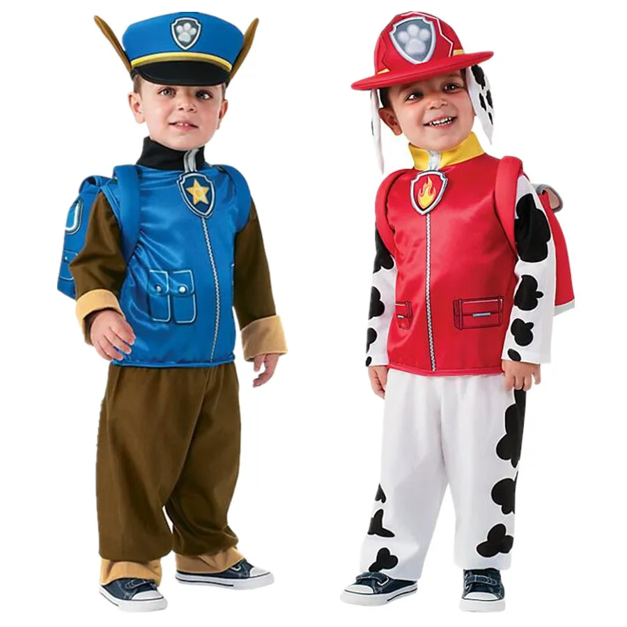 New Kids Carnival Clothing Children Patrol dogs Marshall Chase Skye Cosplay Costume Boy Girl Halloween Party Role Play
New Kids Carnival Clothing Children Patrol dogs Marshall Chase Skye Cosplay Costume Boy Girl Halloween Party Role Play