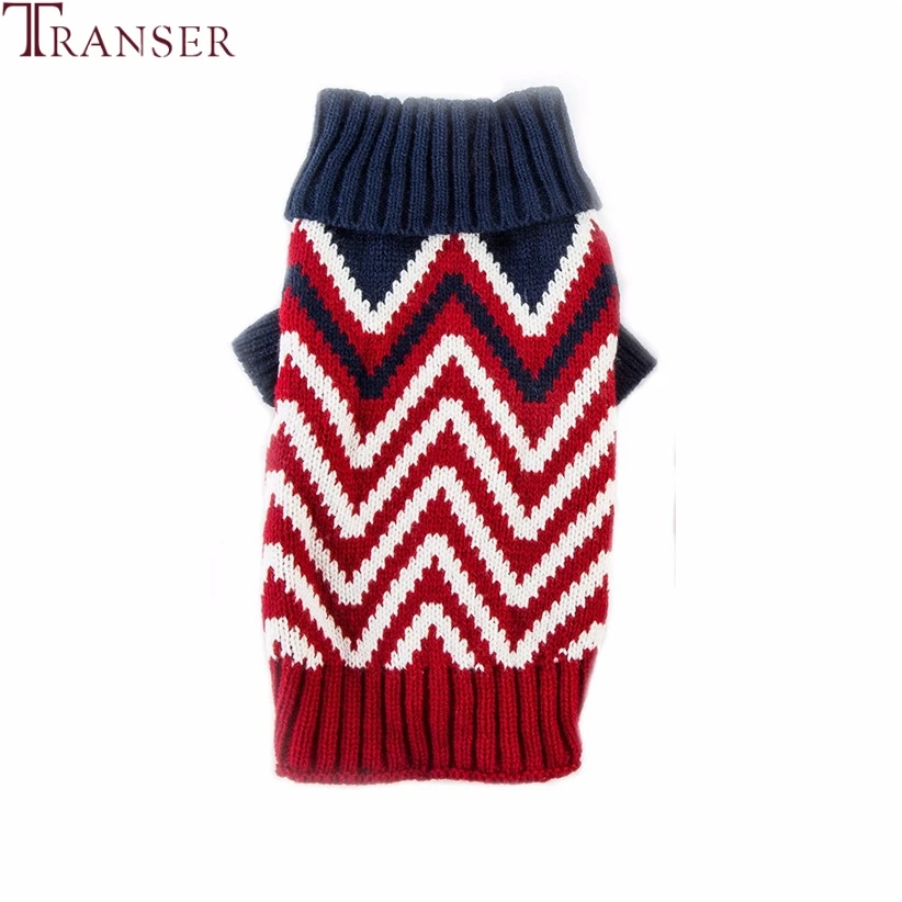 Transer Pet Dog Clothes Winter Warm Wave Striped Patchwork Knit Sweater For Small Dogs Pug 71103
Transer Pet Dog Clothes Winter Warm Wave Striped Patchwork Knit Sweater For Small Dogs Pug 71103