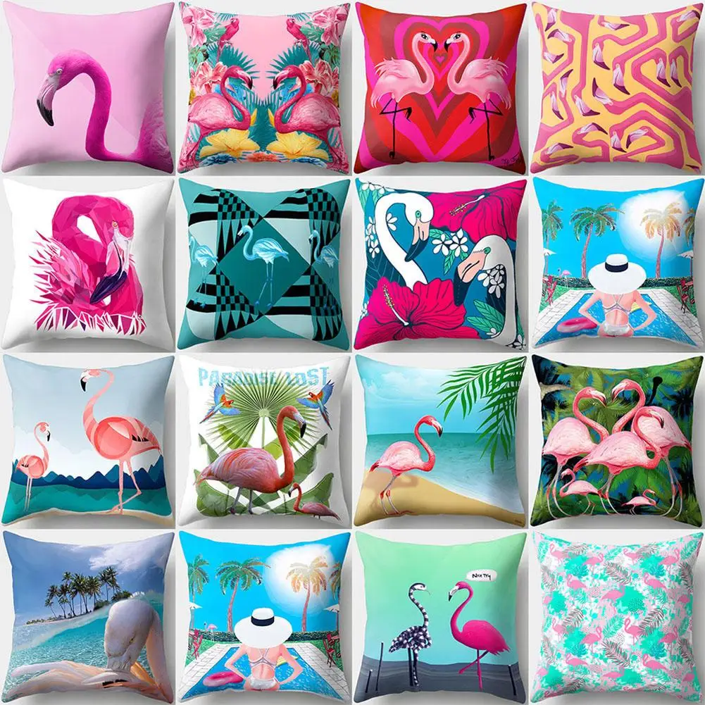 45cm x 45cm Colorful Flamingo Cushion Cover Beach Sky Pillow Case Car Sofa Cafe Room Home Decoration
45cm x 45cm Colorful Flamingo Cushion Cover Beach Sky Pillow Case Car Sofa Cafe Room Home Decoration
