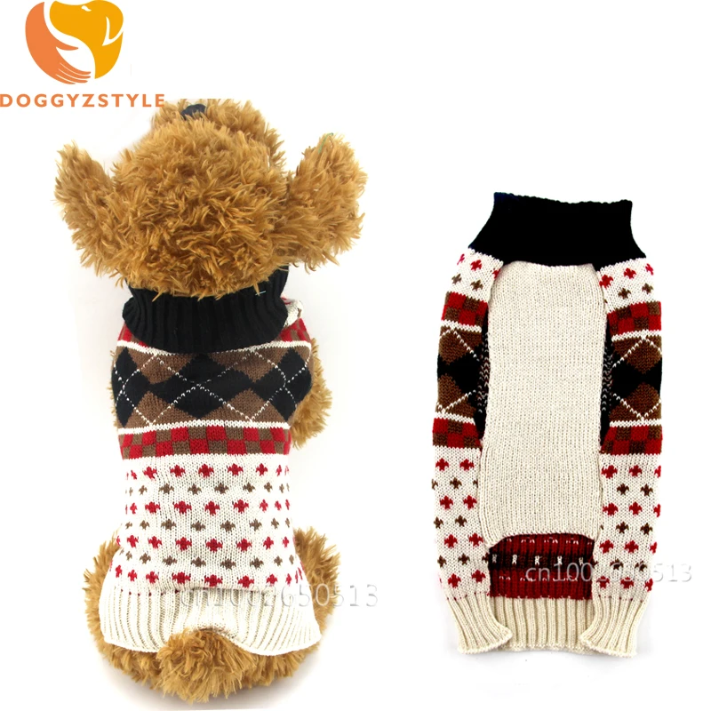 Xmas Pet Dog Sweater Puppy Clothes Stripe Winter Pets Knitwear Clothing For Small Dogs Christmas Outdoors Warm Coat Costumes
Xmas Pet Dog Sweater Puppy Clothes Stripe Winter Pets Knitwear Clothing For Small Dogs Christmas Outdoors Warm Coat Costumes