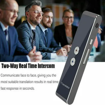 PYMH Smart Voice Translator Portable Two-Way Real Time Multi-Language Translation T8
PYMH Smart Voice Translator Portable Two-Way Real Time Multi-Language Translation T8