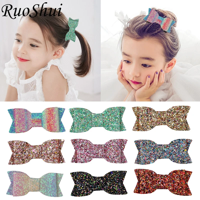 Fashion 3 Inch Bow Hair Accessories Colorful Sweet Glitter Hair Clips Kids Hairpins Girls Headwear Bowknot Barrettes for Girls
Fashion 3 Inch Bow Hair Accessories Colorful Sweet Glitter Hair Clips Kids Hairpins Girls Headwear Bowknot Barrettes for Girls