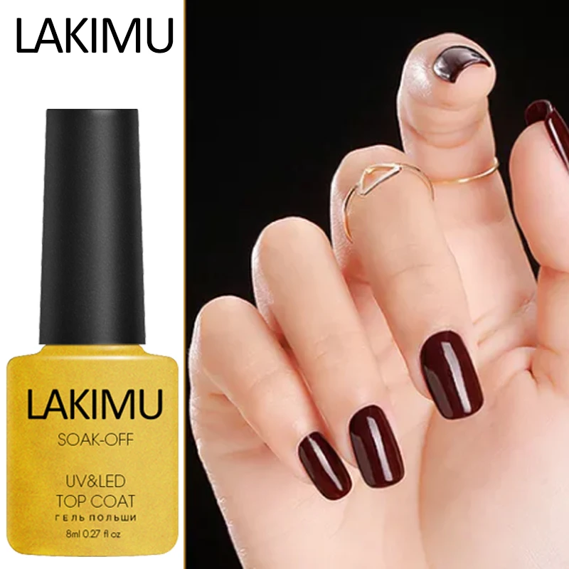 Lakimu Nail Gel Varnish Transparent for Nails Art Decoration UV LED Easy Clean Nail Gel Polish No Wipe Base Coat Top Coat Finish
Lakimu Nail Gel Varnish Transparent for Nails Art Decoration UV LED Easy Clean Nail Gel Polish No Wipe Base Coat Top Coat Finish