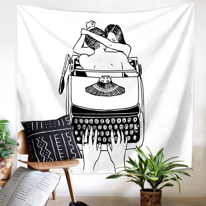Sexy Body Line Tapestry Art Wall Hanging Tapestry Simple Design Line Wall Decor reative lines drawing couple lover printed
Sexy Body Line Tapestry Art Wall Hanging Tapestry Simple Design Line Wall Decor reative lines drawing couple lover printed