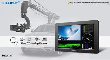 Lilliput Q7Pro 7 inch 1920*1200 SDI HDMI Cross Conversion 3D-LUT HDR Color Space
Lilliput Q7Pro 7 inch 1920*1200 SDI HDMI Cross Conversion 3D-LUT HDR Color Space