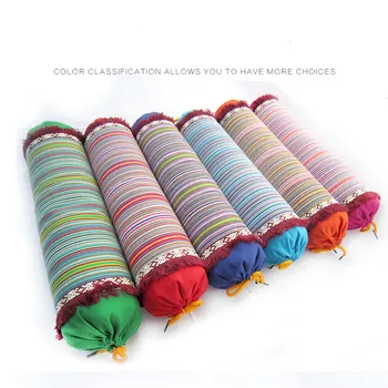 Cylindrical pillow candy Cervical care pillow new coarse cotton buckwheat hull physiotherapy traction neck pillow washable jacke
Cylindrical pillow candy Cervical care pillow new coarse cotton buckwheat hull physiotherapy traction neck pillow washable jacke
