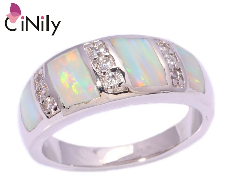 New ! Fashion & Wholesale & Retail For Women Jewelry White Fire Opal & Cubic Zirconia Silver Ring Size 4.5 6 7 8 9 10 11 OJ8164
New ! Fashion & Wholesale & Retail For Women Jewelry White Fire Opal & Cubic Zirconia Silver Ring Size 4.5 6 7 8 9 10 11 OJ8164