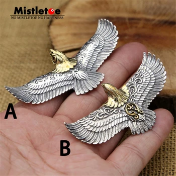 Genuine 925 Sterling Silver Vintage Punk Locomotive Animal Indian Eagle Pendant For Women Men Necklace Jewelry Thai
Genuine 925 Sterling Silver Vintage Punk Locomotive Animal Indian Eagle Pendant For Women Men Necklace Jewelry Thai