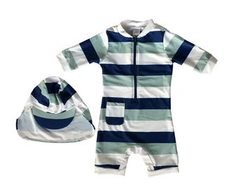 Bonverano(TM) Toddler Boys' Swimwear Sunsuit UPF 50+ UV Protection S/S Front Zipper One Piece Swimsuit Rashguard
Bonverano(TM) Toddler Boys' Swimwear Sunsuit UPF 50+ UV Protection S/S Front Zipper One Piece Swimsuit Rashguard