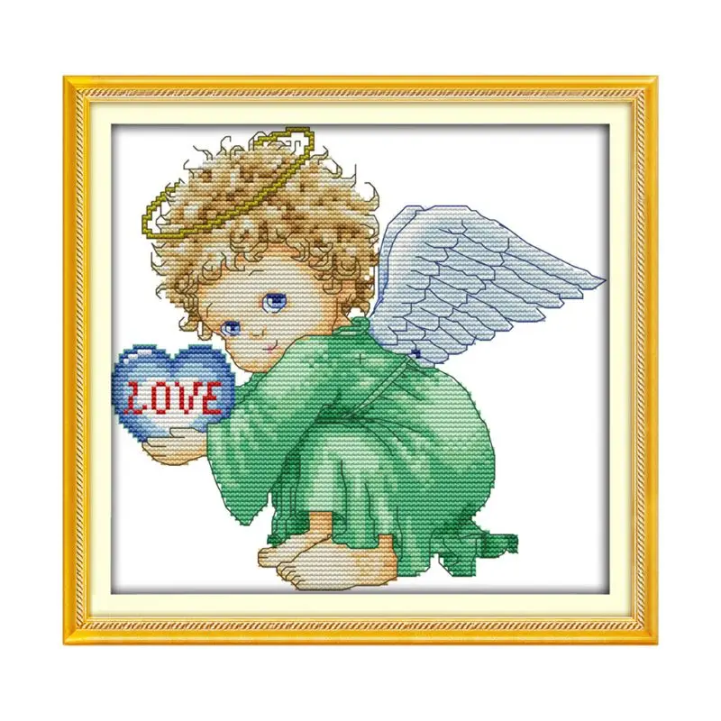 Angel Baby Boy DIY Handmade Needlework Counted 14CT Printed Cross Stitch Embroidery Kit Set Home Decoration
Angel Baby Boy DIY Handmade Needlework Counted 14CT Printed Cross Stitch Embroidery Kit Set Home Decoration