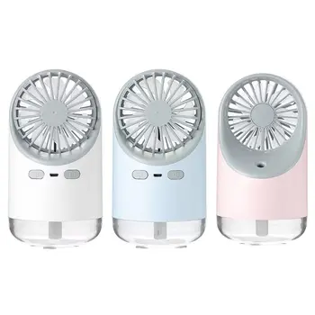 USB Rechargeable Desktop Air Conditioning Fan Multi-function Personal Air Cooler Compact Purifier Outdoor LED Night Light Silent
USB Rechargeable Desktop Air Conditioning Fan Multi-function Personal Air Cooler Compact Purifier Outdoor LED Night Light Silent