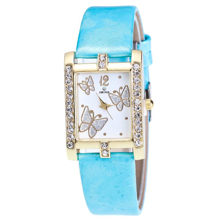 New Cute Three Butterfly Watch Woman Female Clock Leather Strap Rhinestone Analog Quartz Wrist Watch Ladies Relogio Feminino
New Cute Three Butterfly Watch Woman Female Clock Leather Strap Rhinestone Analog Quartz Wrist Watch Ladies Relogio Feminino