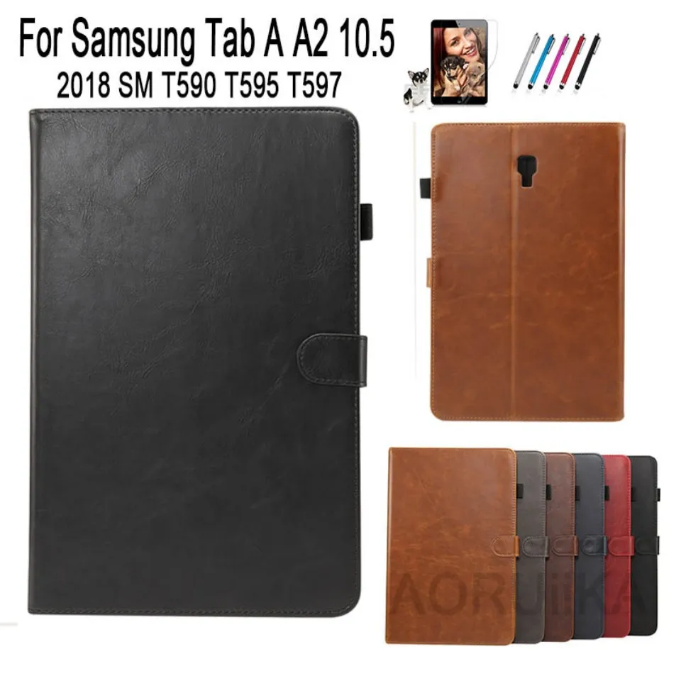 AORUiiKA Crazy horse PU Leather + PC Smart Sleep Case for Samsung Galaxy Tab A A2 10.5 2018 T590 T595 SM-T590 SM-T597 Cover Fund
AORUiiKA Crazy horse PU Leather + PC Smart Sleep Case for Samsung Galaxy Tab A A2 10.5 2018 T590 T595 SM-T590 SM-T597 Cover Fund