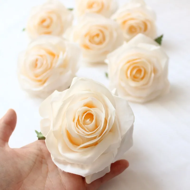 24Pcs artificial decorative Rose heads high quality flowers simulation DIY silk flower head for wedding home party decoration
24Pcs artificial decorative Rose heads high quality flowers simulation DIY silk flower head for wedding home party decoration