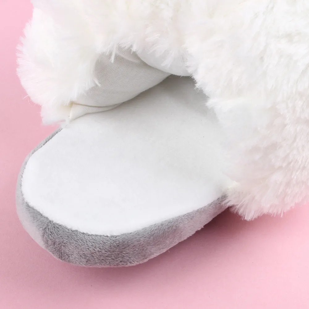New Women Shoes Female Slippers For Home Use Fantasy White Unicorn Plush Cotton Slipper Slip On Adult Size House Indoor Slippers (18)