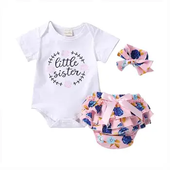 Baby Girl Clothes Letter Infant Romper Tiny Cottons Toddler Jumpsuit Fashion Printing Baby Onesie Costume Newborn Clothing Set
Baby Girl Clothes Letter Infant Romper Tiny Cottons Toddler Jumpsuit Fashion Printing Baby Onesie Costume Newborn Clothing Set