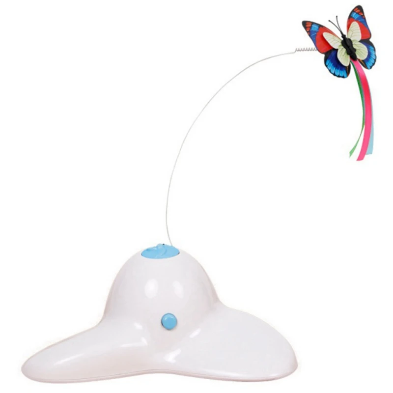 Electric Rotating Butterfly Pet Cat Electric Toys Teaser Interactive Cat Toy Rotating Designed Funny Feather Toys For Pet Cats
Electric Rotating Butterfly Pet Cat Electric Toys Teaser Interactive Cat Toy Rotating Designed Funny Feather Toys For Pet Cats