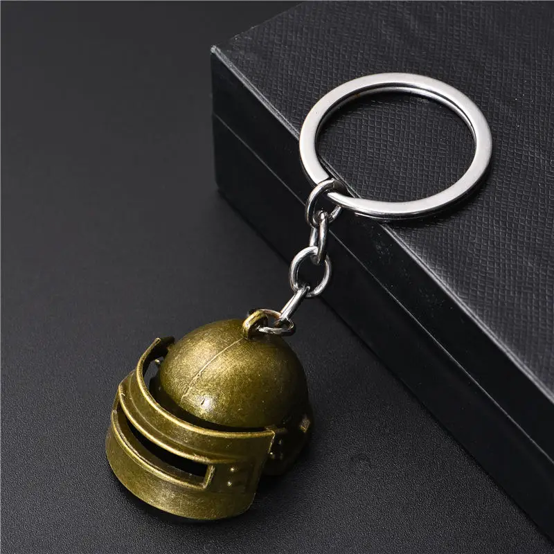 PUBG Keychain Battle Grounds Keychain Helmet Pan 98K Gun Alloy Keyring Jewelry FPS Game Fans Gift llaveros mujer brelok 6
PUBG Keychain Battle Grounds Keychain Helmet Pan 98K Gun Alloy Keyring Jewelry FPS Game Fans Gift llaveros mujer brelok 6
