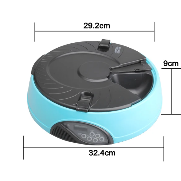 6 Meal LCD Digital Automatic Pet Dog Cat Feeder Recorder Bowl Meal Dispenser HTQ99
6 Meal LCD Digital Automatic Pet Dog Cat Feeder Recorder Bowl Meal Dispenser HTQ99