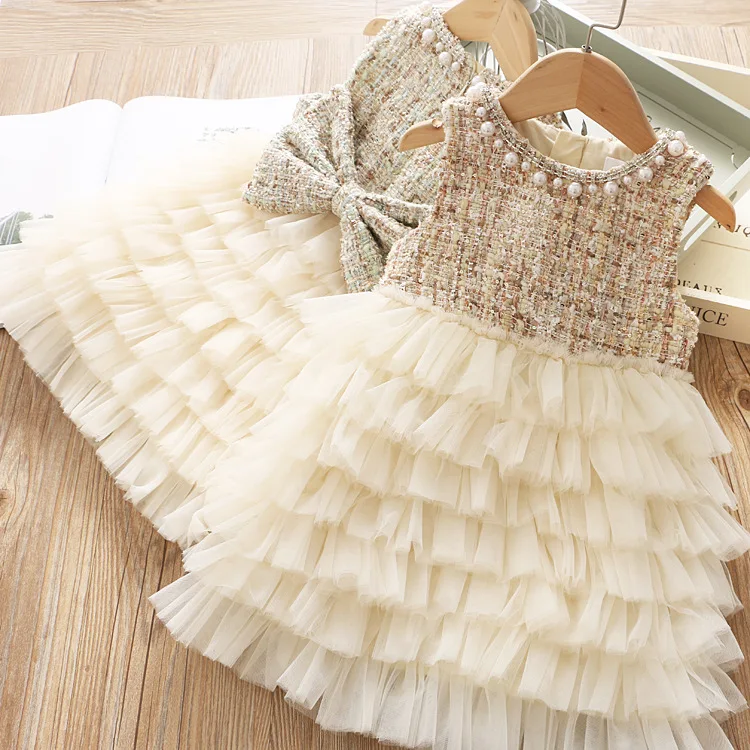 5369 Pearls Layers Tutu Toddler Princess Baby Girl Dress Christmas Fall Party Kid Dress ForGirl Wholesale Thanksgiving Clothes
5369 Pearls Layers Tutu Toddler Princess Baby Girl Dress Christmas Fall Party Kid Dress ForGirl Wholesale Thanksgiving Clothes