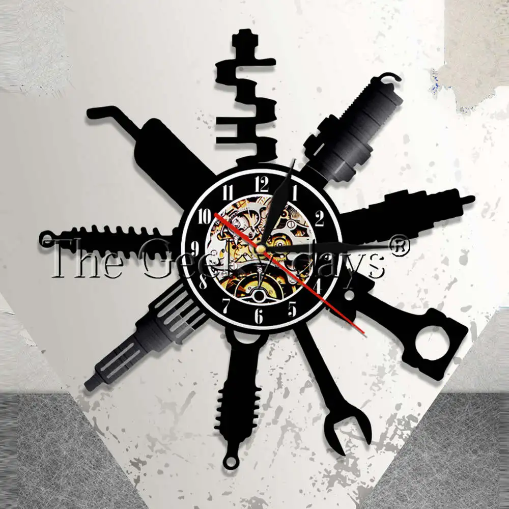 Auto Repair Shop Wall Sign Decorative Modern Wall Clock Car Mechanic Service Workshop Vinyl Record Clock Garage Repairman Gift
Auto Repair Shop Wall Sign Decorative Modern Wall Clock Car Mechanic Service Workshop Vinyl Record Clock Garage Repairman Gift