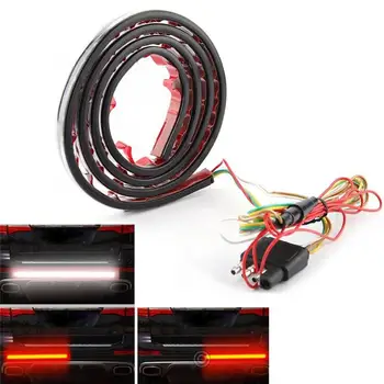 CLAITE 48 Inch DC9-24V Waterproof Signal Brake Collision Taillight LED Strip Light for Brake Reverse Car F-150 Pickup DC9-24V
CLAITE 48 Inch DC9-24V Waterproof Signal Brake Collision Taillight LED Strip Light for Brake Reverse Car F-150 Pickup DC9-24V