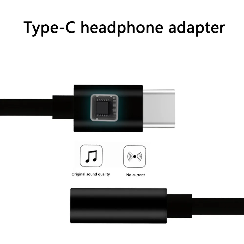 Адаптер для наушников с разъемом USB Type C на 3 5 мм и аудиокабелем AUX смартфонов Samsung LG