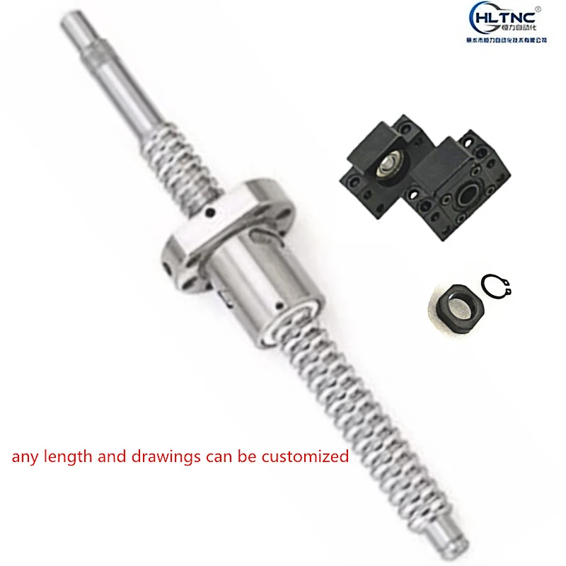 5010 ballscrew set : SFU5010-625mm Ball screw End Machined with nut +1 set BK/BF40 end Support RM5010 Rolled rail CNC PARTS
5010 ballscrew set : SFU5010-625mm Ball screw End Machined with nut +1 set BK/BF40 end Support RM5010 Rolled rail CNC PARTS