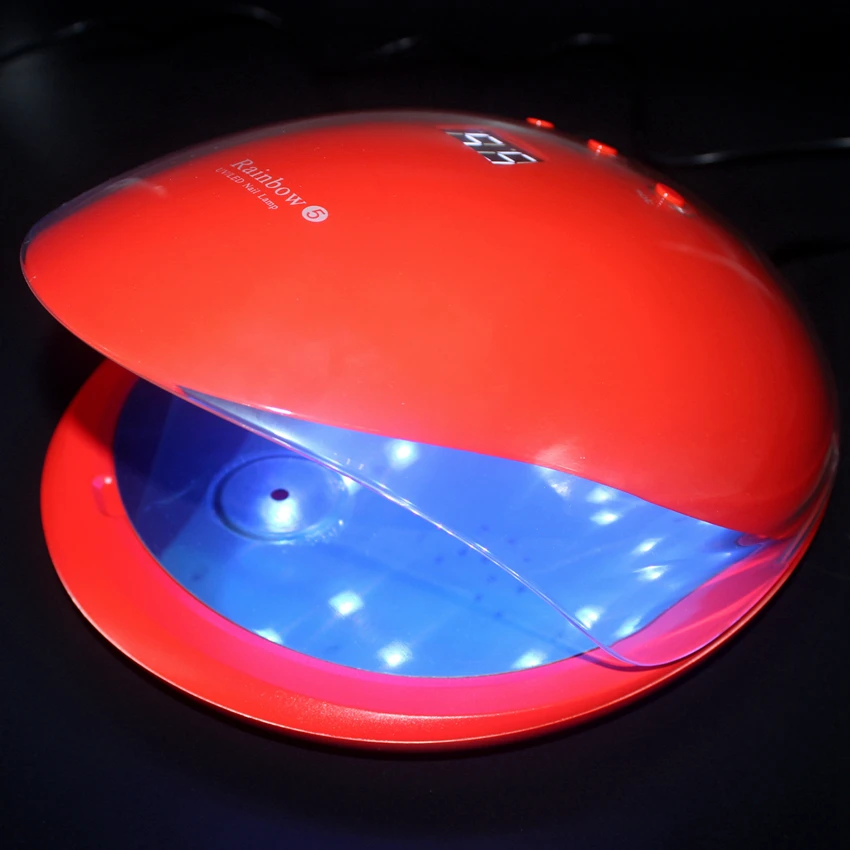 SUN Plus 48W LED Nail Dryer Upgraded with LCD Timer and Button UV Lamp Ultraviolet Nail Lamp for Gel Polish Nail Art
SUN Plus 48W LED Nail Dryer Upgraded with LCD Timer and Button UV Lamp Ultraviolet Nail Lamp for Gel Polish Nail Art